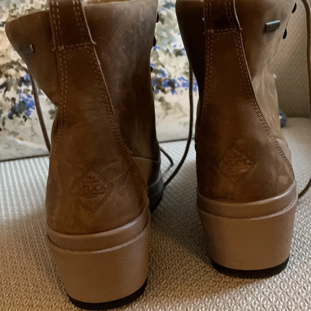 Muck Boot Company Women Waterproof Boots | Taupe |Size 9M